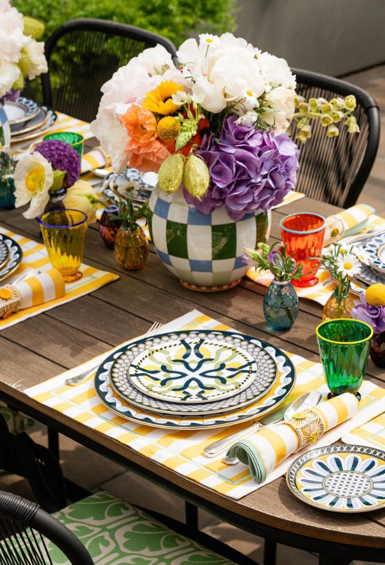 Outdoor Dining: How to Set the Table - Fashion Clinic
