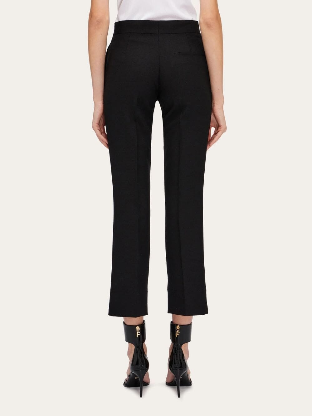 Slim-Fit Stretch Wool Trousers