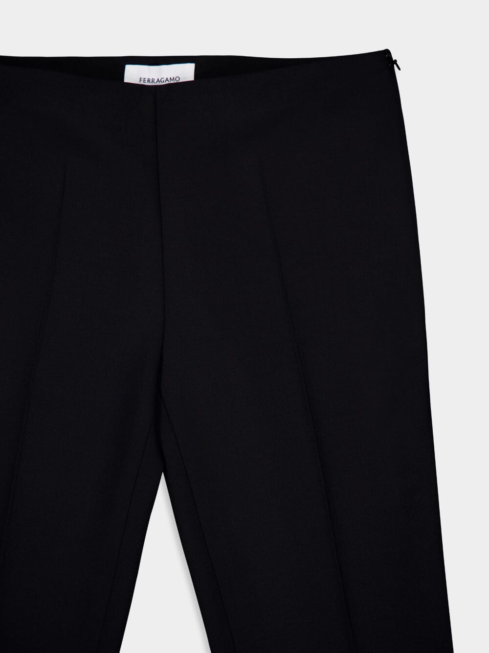 Slim-Fit Stretch Wool Trousers