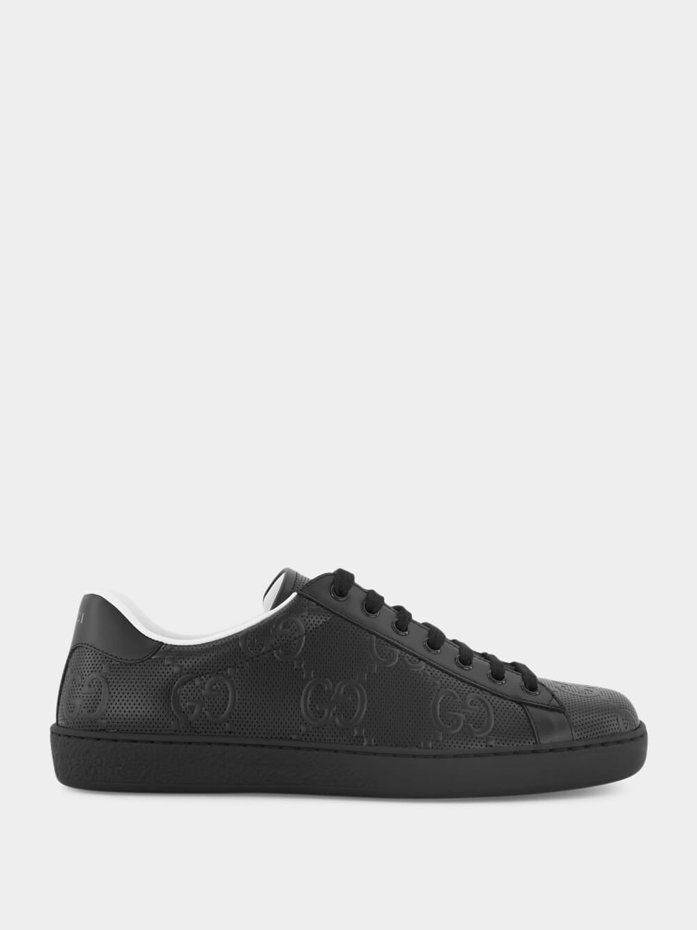 Gucci Ace Gg Embossed Sneaker FASHION CLINIC Fashion Clinic