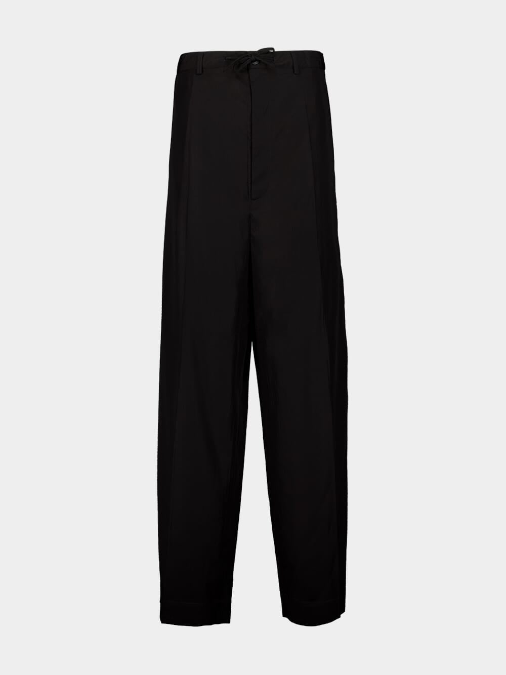 Balenciaga Men's Wool Blend Tailored Pants Black main image 0