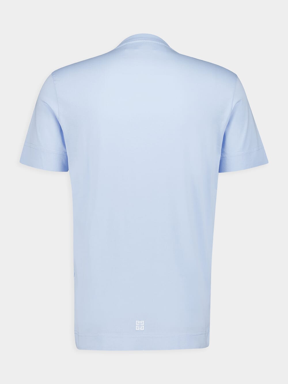 Logo Embroidered Baby Blue T-Shirt