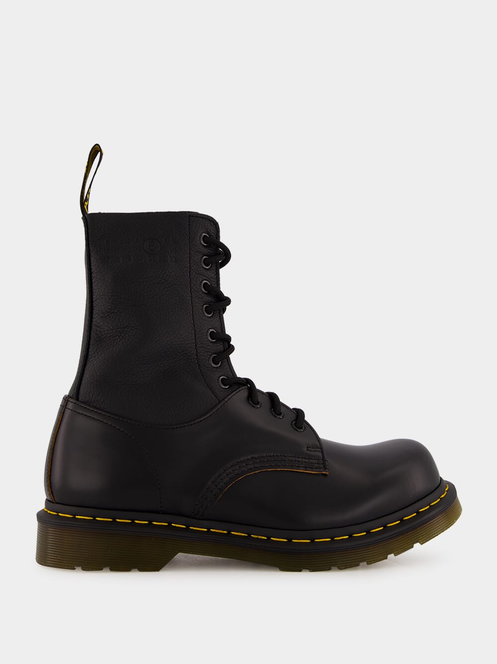 Maison Margiela Black Leather Ankle Boots