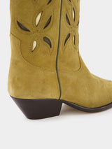 Isabel MarantDenvee Suede Cowboy Boots at Fashion Clinic