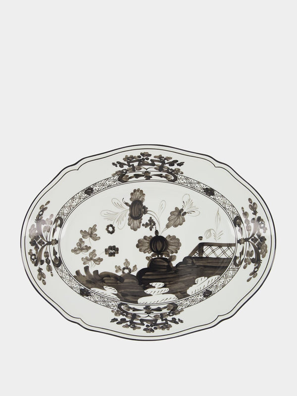 Oriente Italiano Albus Oval Platter
