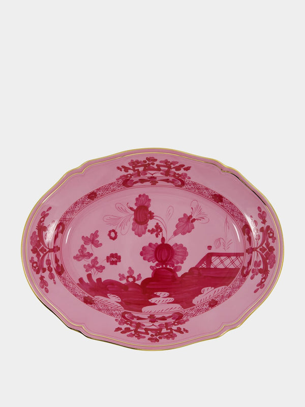 Oriente Italiano Porpora Oval Platter