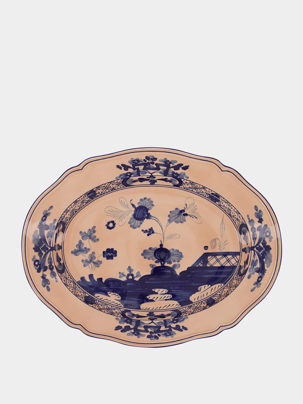 Oriente Italiano Cipria Large Oval Platter