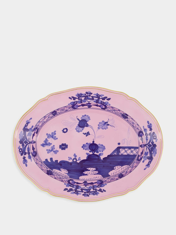 Oriente Italiano Azalea Large Oval Platter