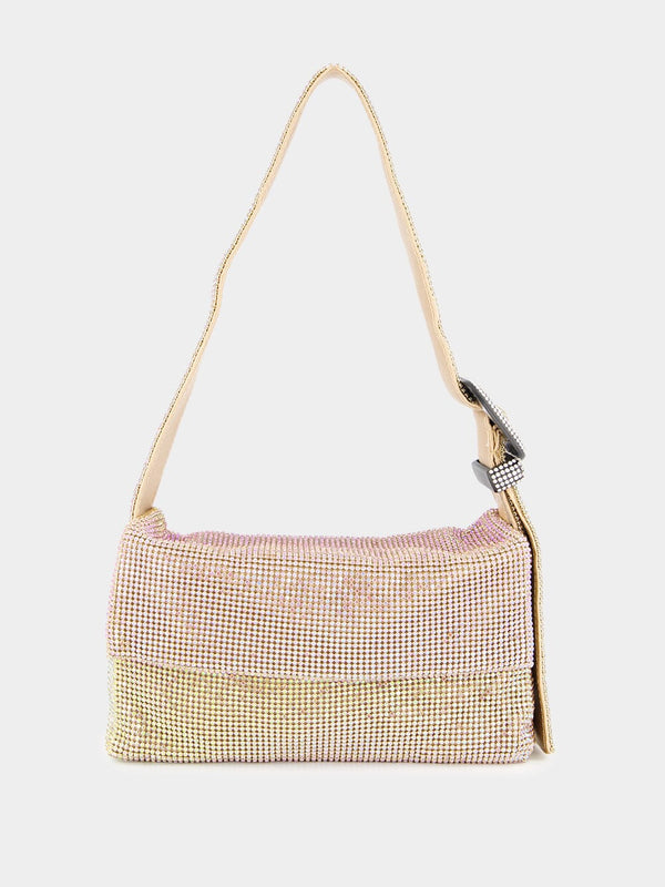 Vitty La Mignon Gold Shoulder Bag