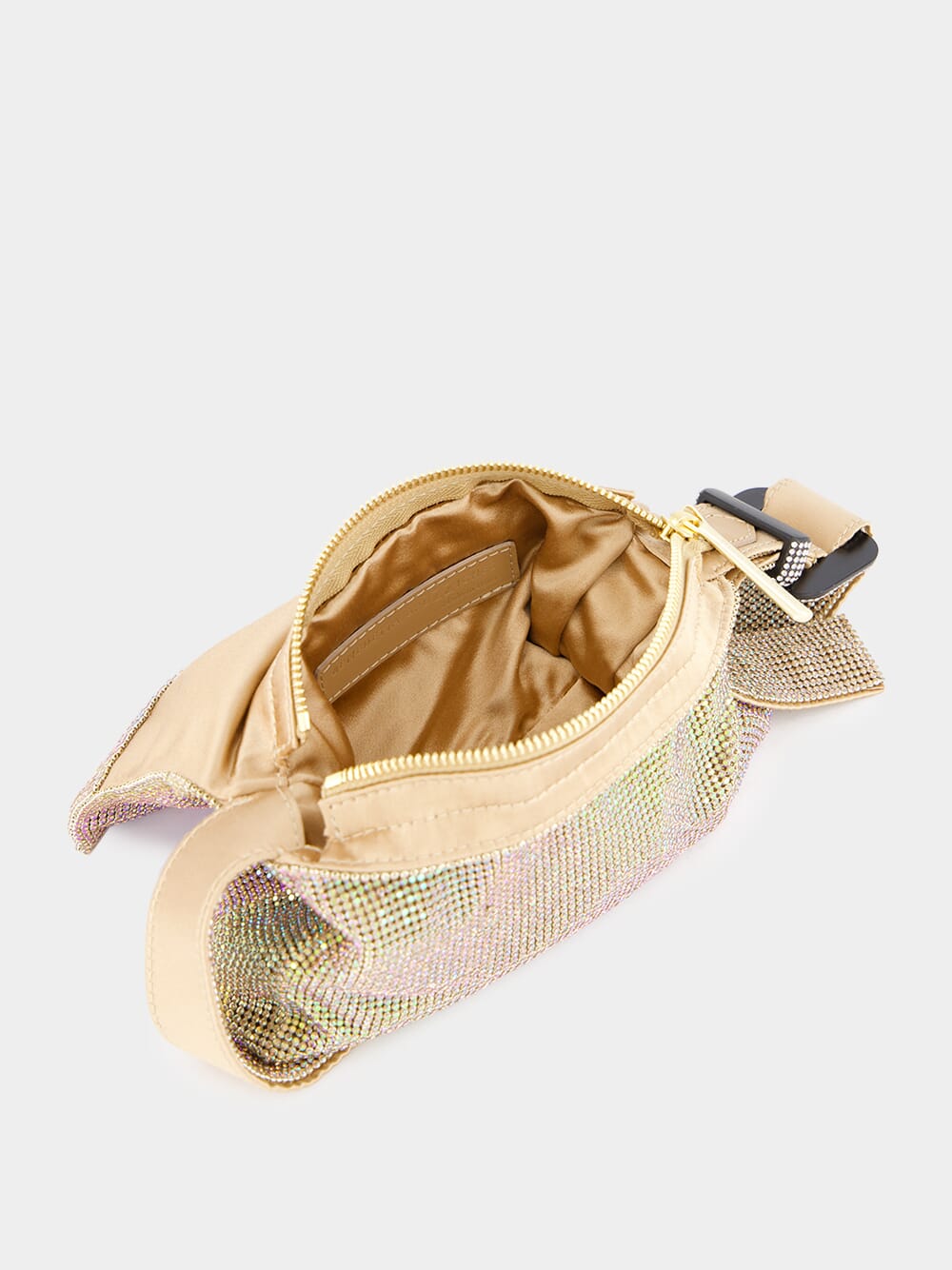 Vitty La Mignon Gold Shoulder Bag
