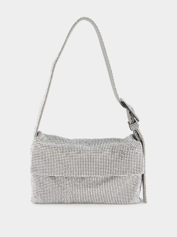 Vitty La Mignon Silver Shoulder Bag