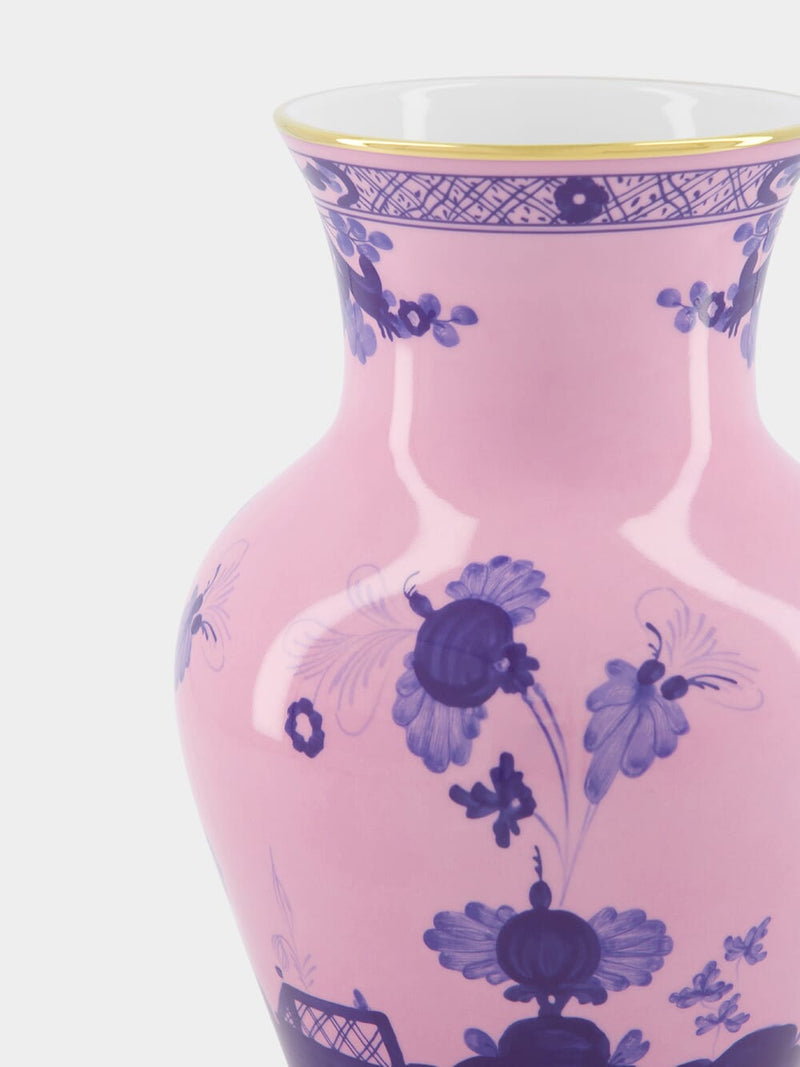 Oriente Italiano Azalea Ming Vase