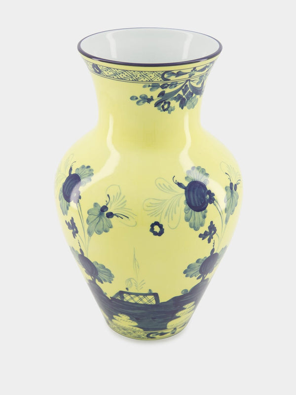 Oriente Italiano Citrino Large Ming Vase