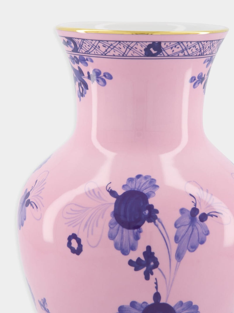 Oriente Italiano Large Azalea Ming Vase