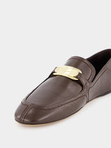 New Vara Buckle Leather Loafer