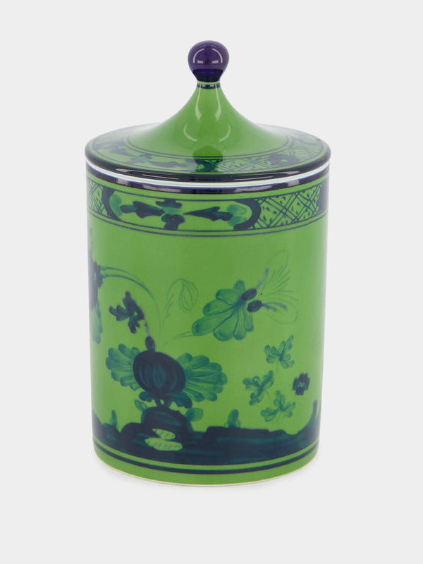 Oriente Italiano Malachite Candle