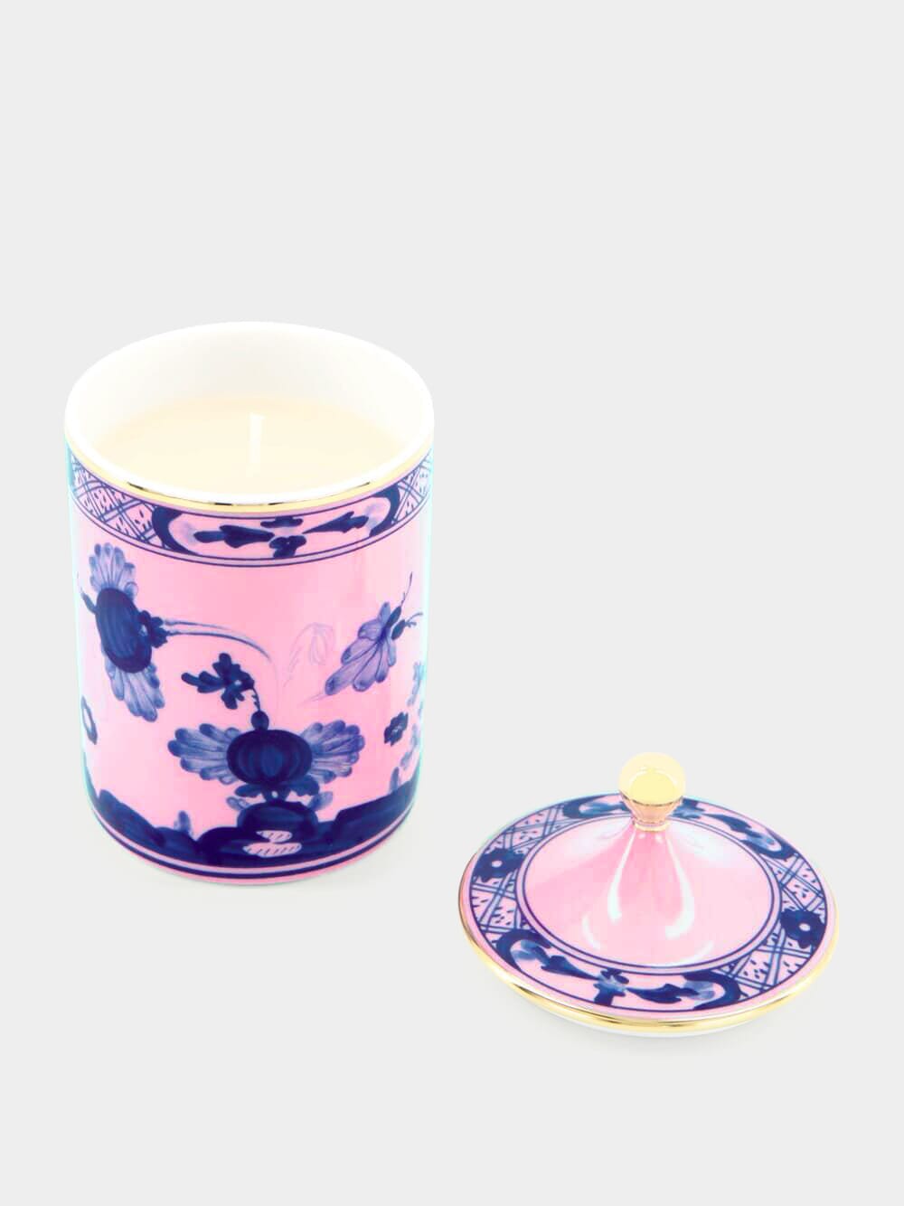Candle with cover
