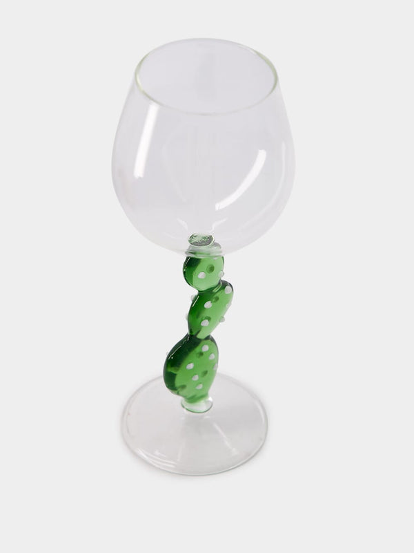 Cactus Wine Glass