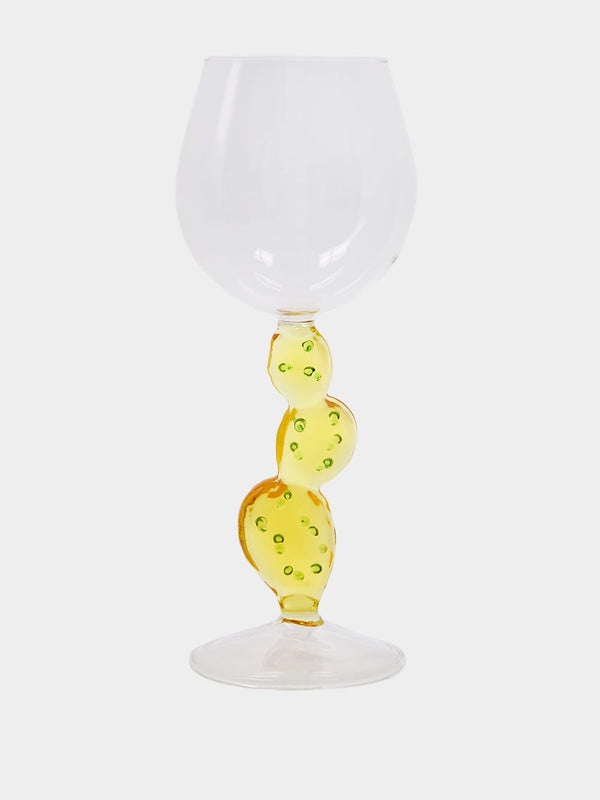 Cactus Wine Glass