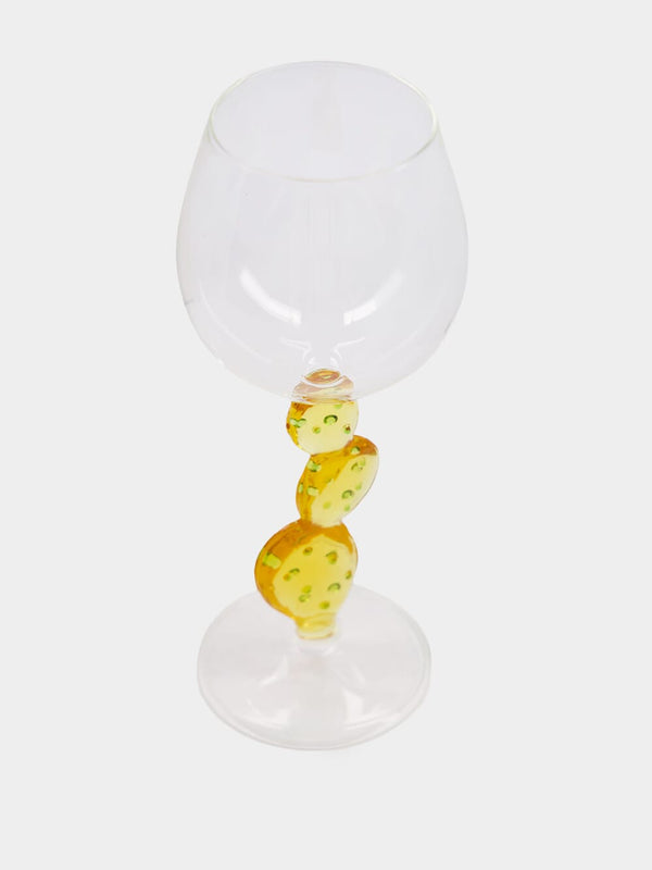 Cactus Wine Glass