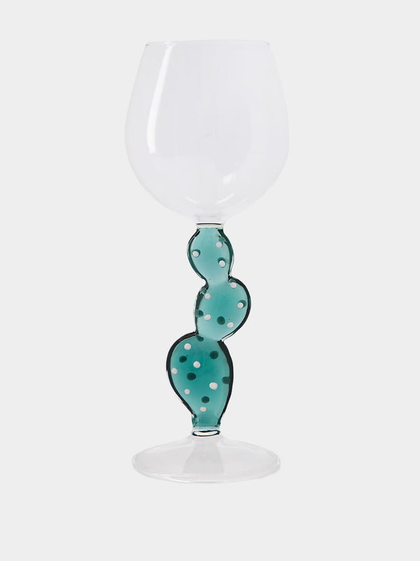 Cactus Wine Glass