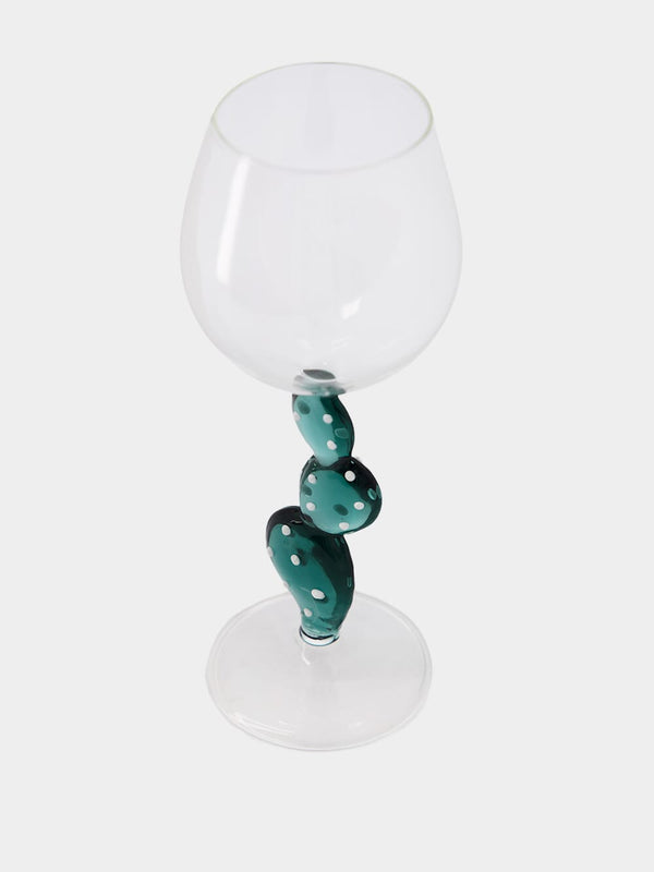 Cactus Wine Glass