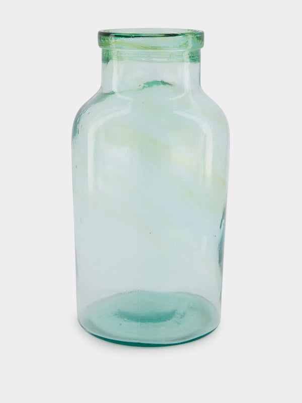 Glass Jar in Blue