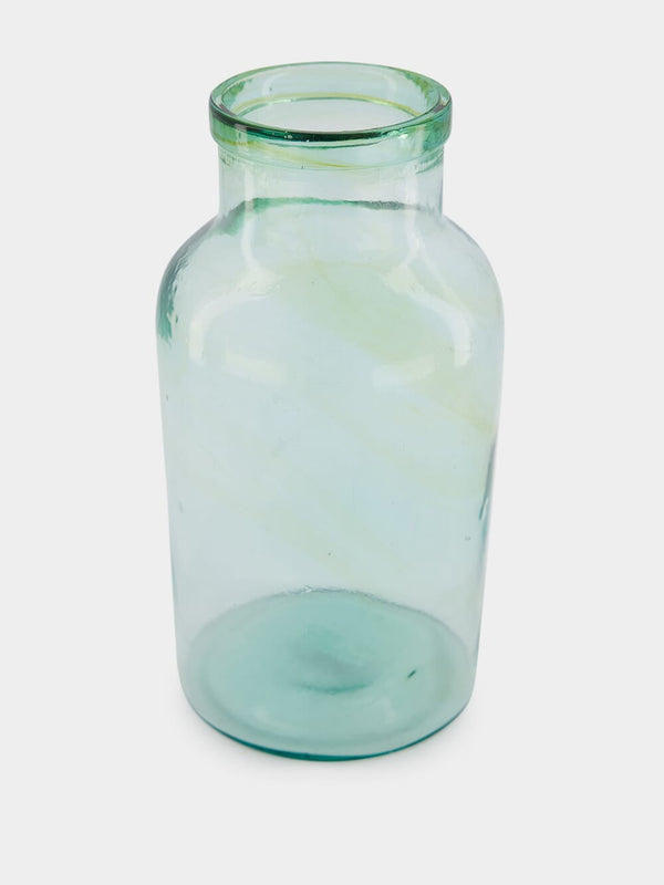 Glass Jar in Blue