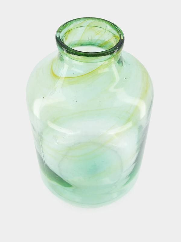 Streaked Glass Vase