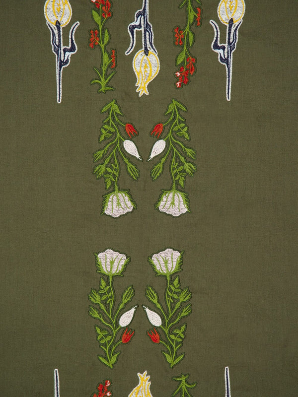 Belém Embroidered Linen Tablecloth