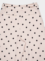 Polka-Dot High-Waist Trousers