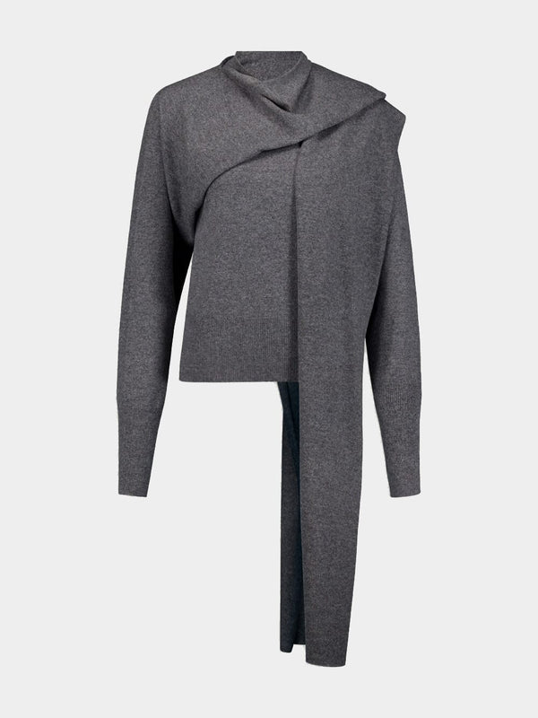 Cashmere Scarf Jumper