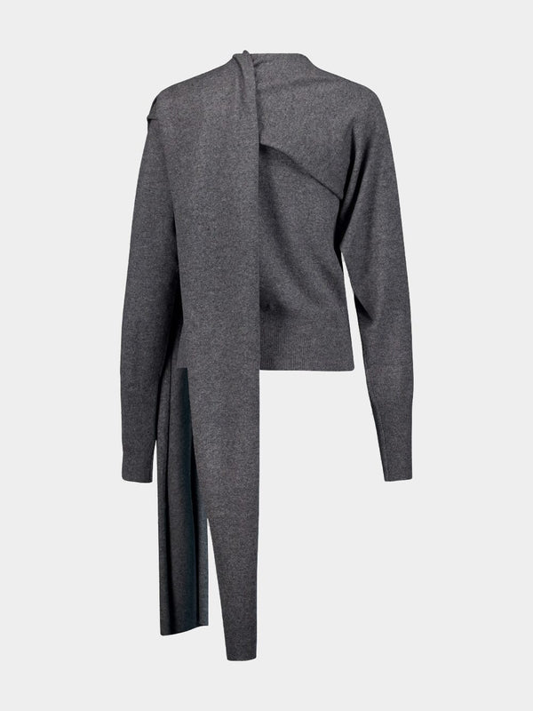 Cashmere Scarf Jumper