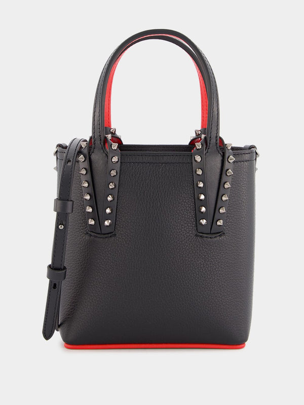 Cabata mini leather tote bag