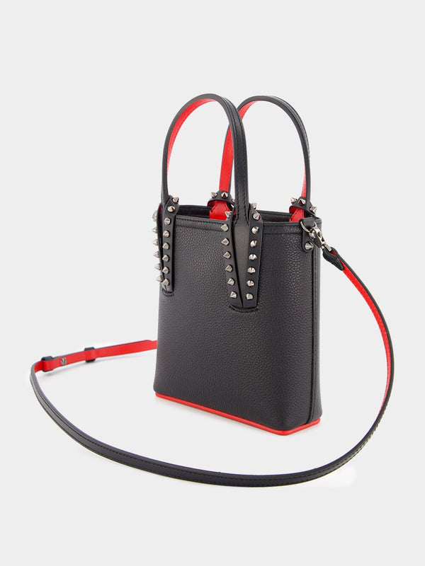 Cabata mini leather tote bag