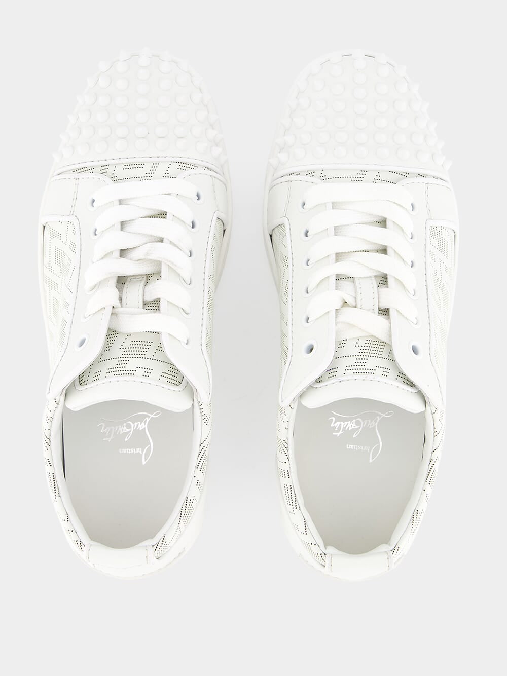 Louis Junior Spikes low-top leather sneakers