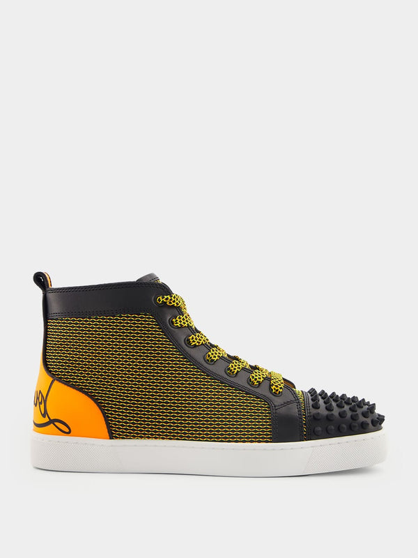 Fun Lou Spikes high-top leather sneakers