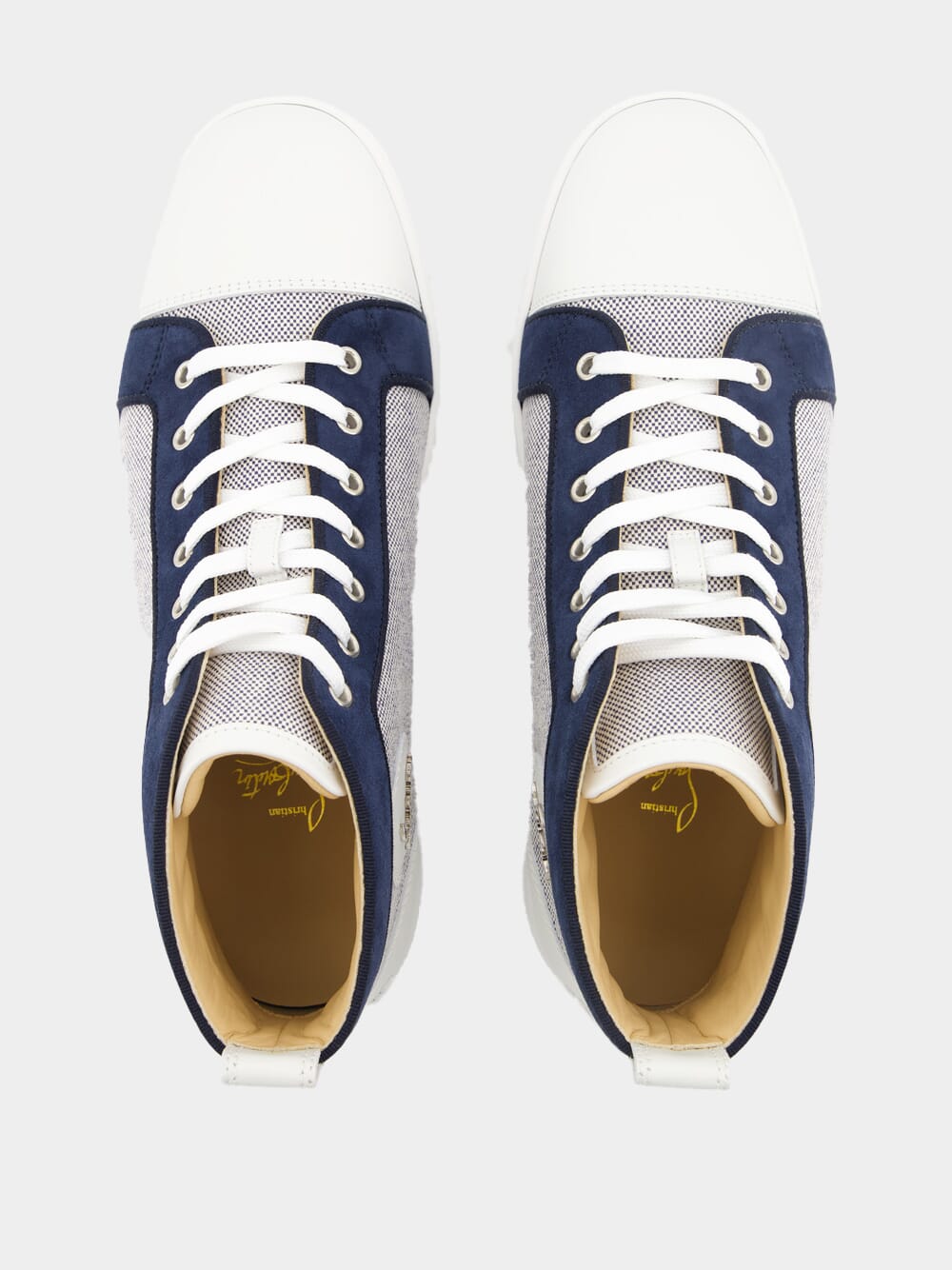 Louis high-top leather sneakers
