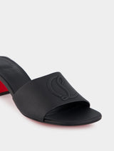 So CL Black Mule Sandals