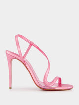 Rosalie Metallic Pink 100mm Sandals