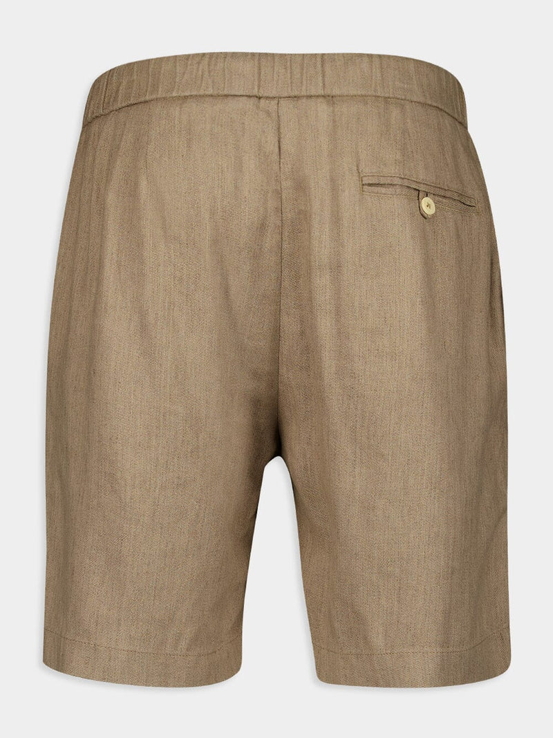 Truffle Felipe Linen Shorts