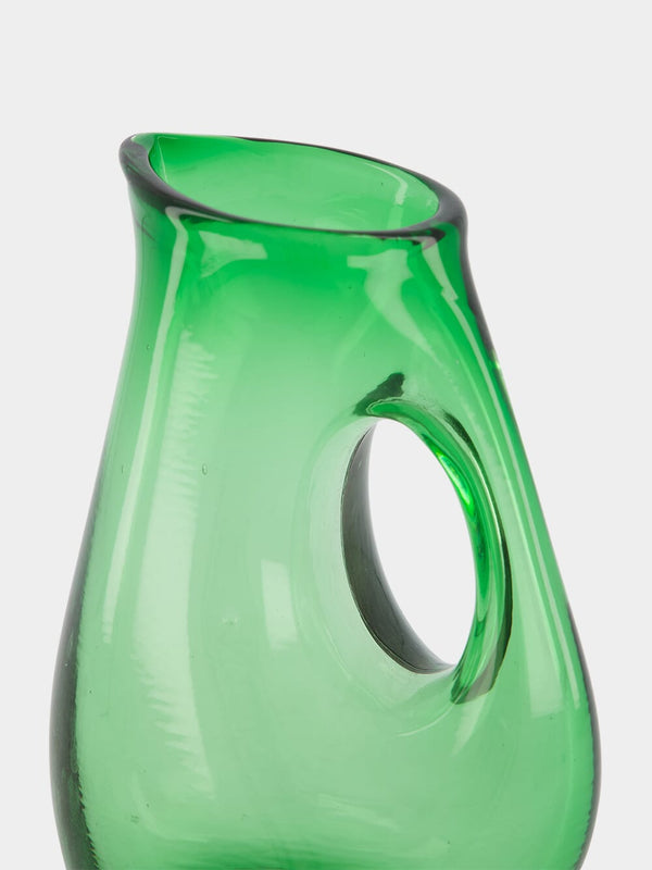 Green Jug with Hole