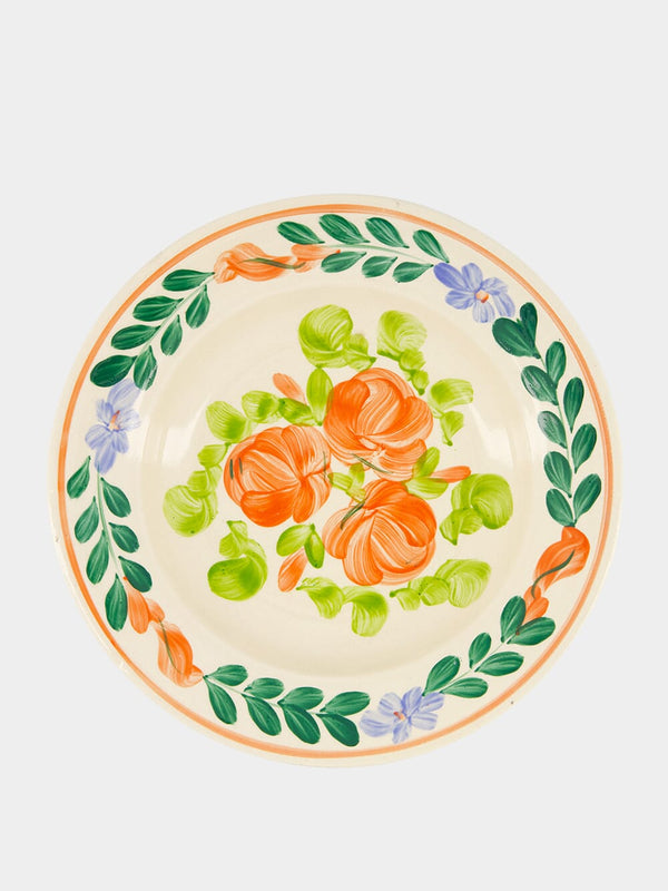 Transylvanian Floral Soup Plate