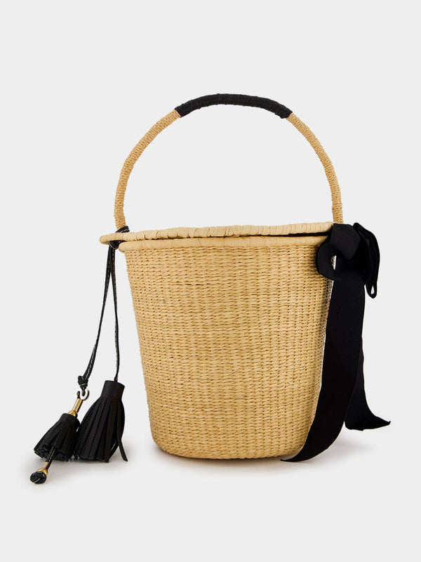 Birkin Basket with Leather Charms