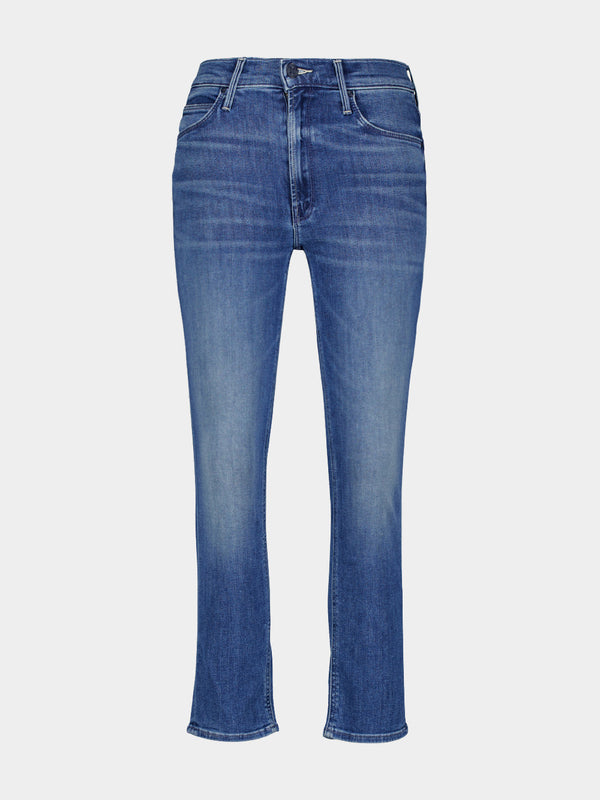Mid-Rise Skinny Ankle-Crop Jeans