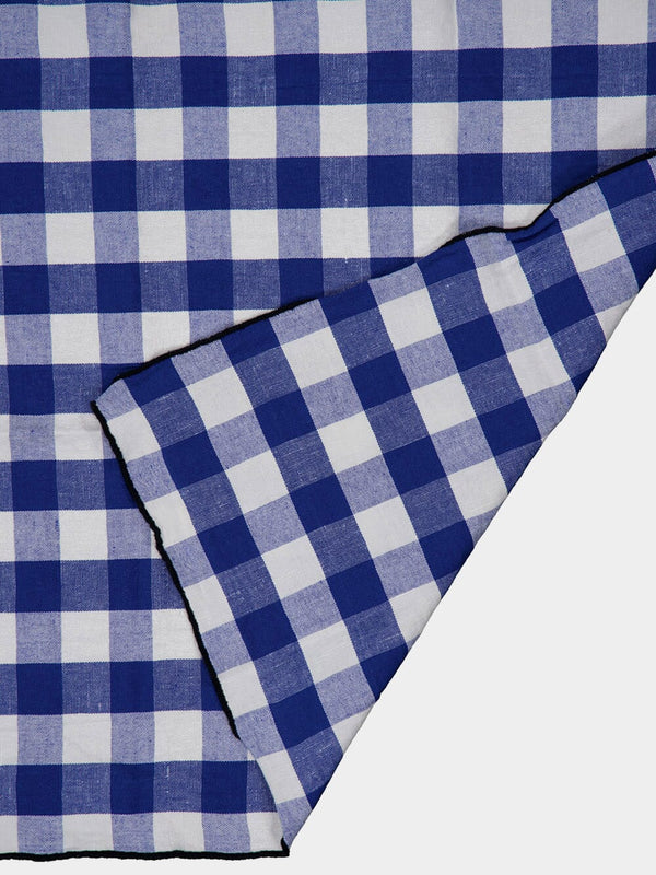 Mimi Vichy Canvas Bourdon Kitchen Towel