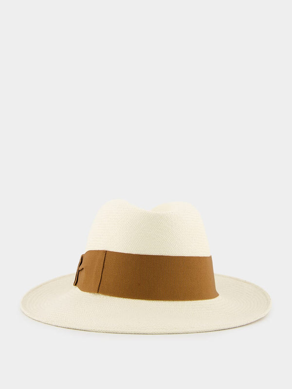 Rafael Handcrafted Brown Panama Hat