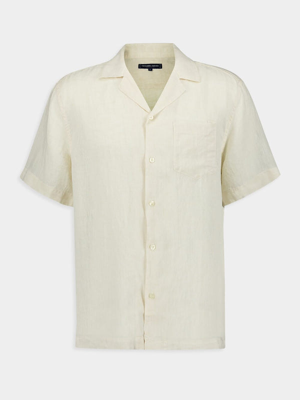 Yellow Haze Angelo Linen Shirt