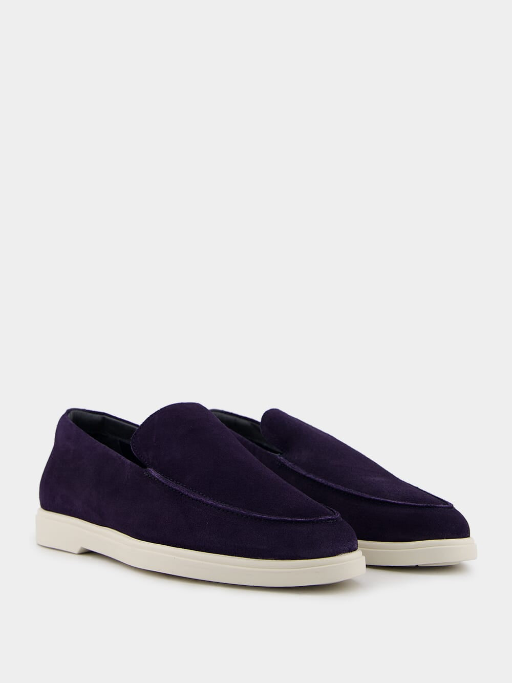 Miguel Midnight Blue Suede Loafers