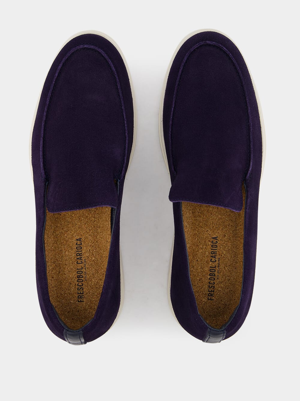 Miguel Midnight Blue Suede Loafers